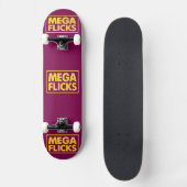 MEGA FLICKS  SKATEBOARD (Vorderseite)
