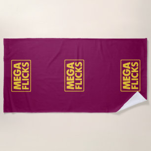 MEGA FLICKS STRANDTUCH