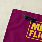 MEGA FLICKS  STRANDTUCH (Beispiel)