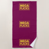 MEGA FLICKS  STRANDTUCH (Vorderseite)