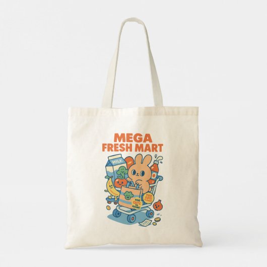 Mega Fresh Mart Tragetasche (Rückseite)