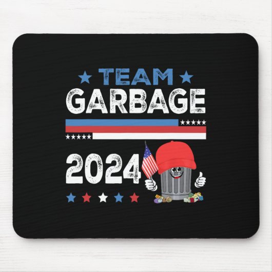 Mega Garbage Proud Trump Unterstützer 1 Mousepad (Vorne)