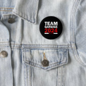 Mega Garbage Proud Trump Unterstützer Button (Beispiel)