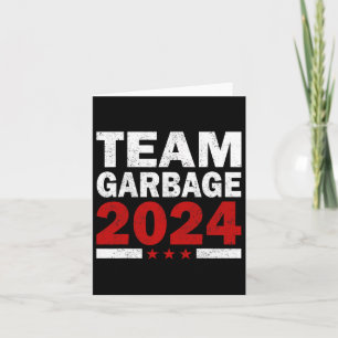Mega Garbage Proud Trump Unterstützer Karte