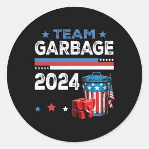Mega Garge Proud Trump Unterstützer Runder Aufkleber