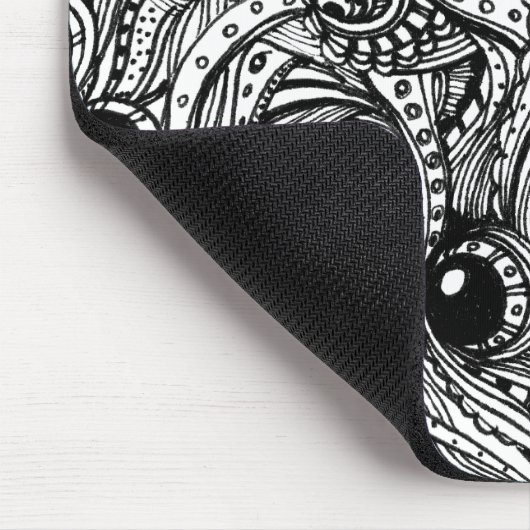 Mega- Gekritzel Mousepad (Ecke)