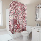 Mega Gorgeous marokkanischen Patchwork Pattern Duschvorhang (Beispiel)