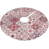 Mega Gorgeous marokkanischen Patchwork Pattern Polyester Weihnachtsbaumdecke (Schrägansicht)