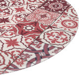 Mega Gorgeous marokkanischen Patchwork Pattern Schneidebrett (Ecke)