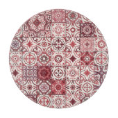 Mega Gorgeous marokkanischen Patchwork Pattern Schneidebrett (Vorderseite)