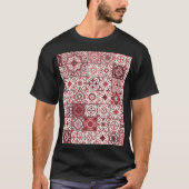 Mega Gorgeous marokkanischen Patchwork Pattern T-Shirt (Vorderseite)