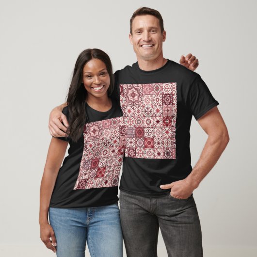 Mega Gorgeous marokkanischen Patchwork Pattern T-Shirt (Unisex)