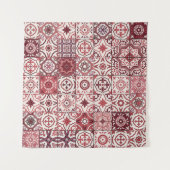 Mega Gorgeous marokkanischen Patchwork Pattern Wandteppich (Vorderseite (Horizontal))
