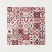 Mega Gorgeous marokkanischen Patchwork Pattern Wandteppich (Vorderseite)