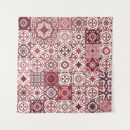 Mega Gorgeous marokkanischen Patchwork Pattern Wandteppich (Vorderseite)