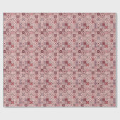 Mega großartiges marokkanisches Patchwork-Muster Geschenkpapier (Flach)