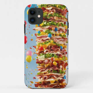 Mega-Größe Hamburger Design Apple iPhone Gehäuse Case-Mate iPhone Hülle