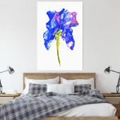Mega Iris Leinwanddruck (Insitu (Schlafzimmer))