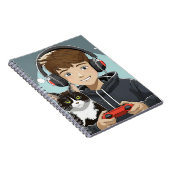 Mega Jrex Gaming kleine Zeitschrift Notizblock (Rechte Seite)