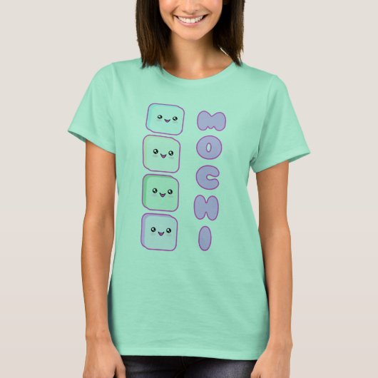 Mega Kawaii Mochi Cakes T-Shirt (Vorderseite)