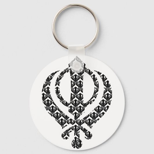 Mega Khanda Schlüsselanhänger (Vorderseite)