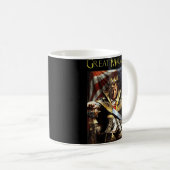 Mega King USA Flag Proud Ultra Maga Trump Kaffeetasse (VorderseiteRechts)