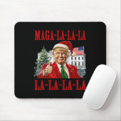 Mega La La La Donald Trump Potus 47 Ugly Weihnacht Mousepad (Mit Mouse)