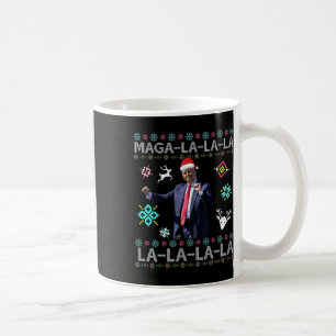 Mega La La La Donald Trump Präsident 47 Tanz Hässl Kaffeetasse