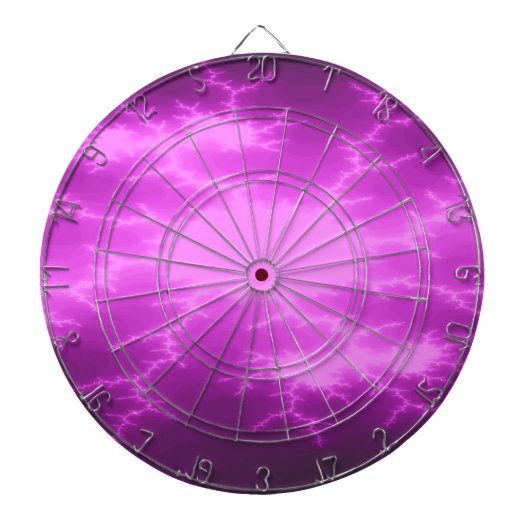 Mega Lightning Fraktal Dart Board Dartscheibe (vorne)