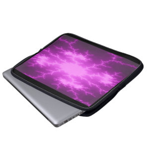 Mega Lightning Fraktal Notebook-Tasche Laptopschutzhülle