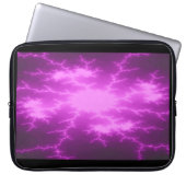 Mega Lightning Fraktal Notebook-Tasche Laptopschutzhülle (Vorderseite)