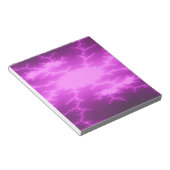 Mega Lightning Fraktal Notepad Notizblock (angewinkelt)