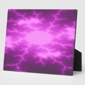 Mega Lightning Fraktal Plaque Fotoplatte (Seite)