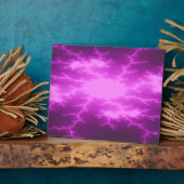 Mega Lightning Fraktal Plaque Fotoplatte (Seite)
