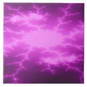 Mega Lightning Fraktal Tile Fliese (Vorderseite)