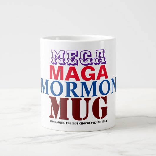 Mega Maga Mormon Tasse (Vorderseite)