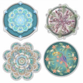 Mega Mandala Aufkleber (Vorderseite)