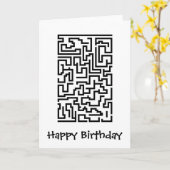 Mega Maze Karte (Gelbe Blume)