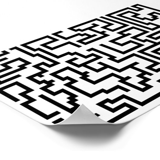 Mega Maze Poster (Ecke)