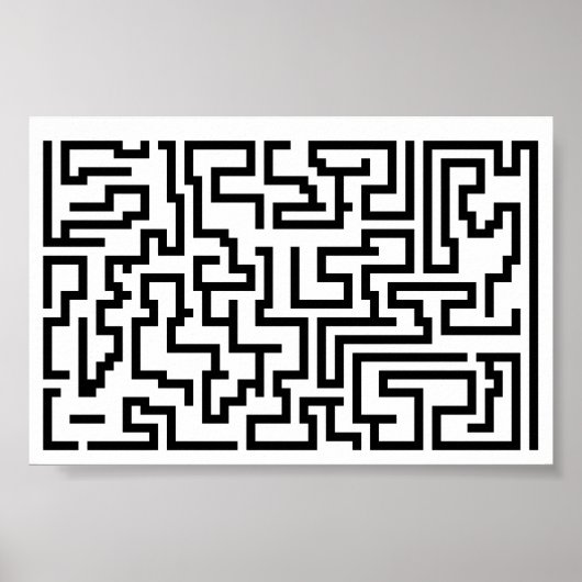 Mega Maze Poster (Vorne)