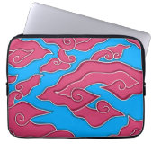 Mega Mendung Laptop Case (Vorderseite)