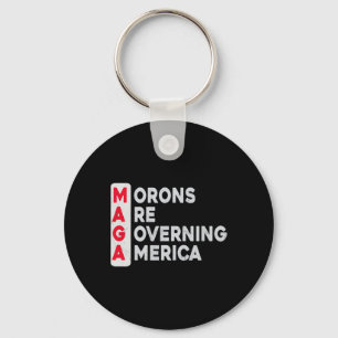 Mega Morons regieren Amerika lustig gegen Trump Schlüsselanhänger