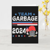 Mega-Müll stolzer Trump-Anhänger 1 Karte (Gelbe Blume)