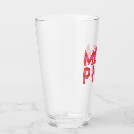 Mega Pint - Funny Zitat Glas (Rechts)