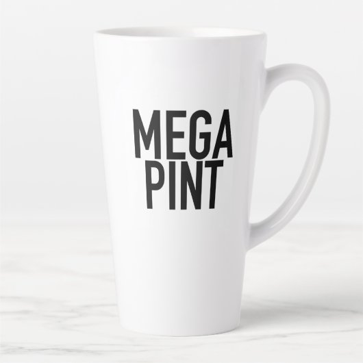 MEGA PINT Tasse trinken Glass Cup Kaffee Wein Bier (Rechts)