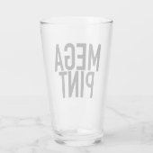 MEGA PINT Tasse trinken Glass Cup Kaffee Wein Bier (Rückseite)