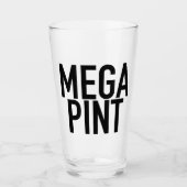 MEGA PINT Tasse trinken Glass Cup Kaffee Wein Bier (Vorderseite)