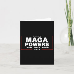 Mega-Power Trump Vance Hogan 1 Karte