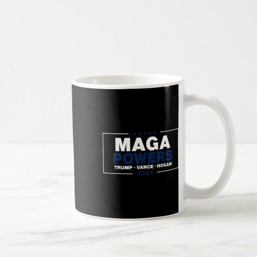 Mega Power Trump Vance Hogan 2 Kaffeetasse (Rechts)