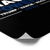 Mega Power Trump Vance Hogan 2 Poster (Ecke)